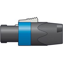 Neutrik 763.417 NL4FX Speakon Speaker Plug With Latch Lock 4-Pole 6-10mm Reducer