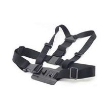 Action Camera ACCH1 Elastic Chest Harness Strap For AC53 Action Camera Black New