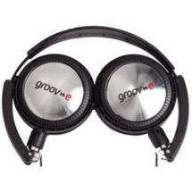Groov-e Lightweight DJ Style Folding Monitor Headphones