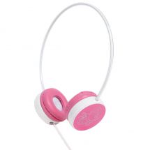 Groov-e GVMF01 Built-in Volume Limit Comfortable Childrens Headphones - Pink