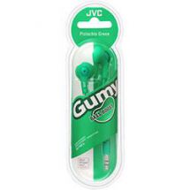 JVC HA-F160 Gumy Soft Rubber In Ear Stereo Headphones Bass Boost Earpiece Green