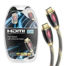 Lloytron A2033 HDMI Cable High Speed 1.4a Ethernet 3D 24k Gold Contacts 5.0m New