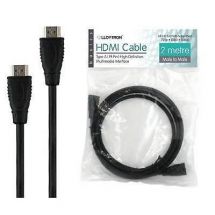 Lloytron A499 2m Basic HDMI TV BluRay Lead 1.3c Cable 720p 1080i 1080p Black New