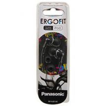 Panasonic In Ear Ergofit Black Headphones  RP-HJE125