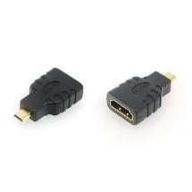 Lloytron A2011 Male Micro-HDMI to Female HDMI Adaptor Connector Gold Plated New
