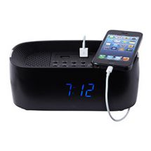 Groov-e GVSP407 Bluetooth Speaker System Alarm Clock and Charging Station - New