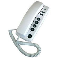 Geemarc Corded Home Phone Visual Ringer Indicator White