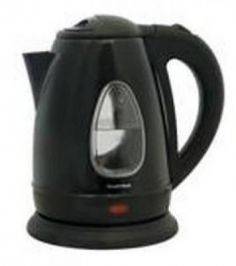 Lloytron 1.7 Litre Rapid Boil Cordless Kettle - Black Steel E1501