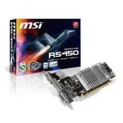 MSI ATI 512MB 5450 Low Profile GPU 650/400Mhz DDR3 64bit PC HDMI Graphics Card