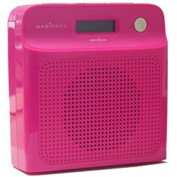 Magic Box Minuet DAB FM Portable Mini RDS Radio Pink