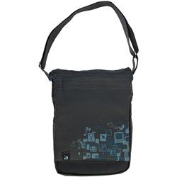 15.4" Vertical Canvas Laptop Protective Carry Bag Blue