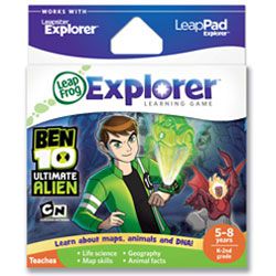 Leapfrog 39043 Ben 10 Explorer Leapster Learning Electronic Game Add On Leap Pad
