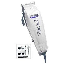 Wahl 200 Series Mains Corded Hair Clipper Trimmer White
