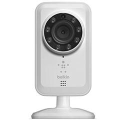 Belkin F7D7601 WiFi CCTV IP Camera Night Vision Wide Angle Video iPhone App New