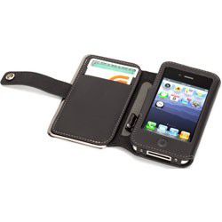 Griffin GB03160 Elan Passport Folding Wallet Protective Case iPhone 4 4S - Black