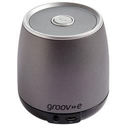 Groov-e GVSP162 BOOM Wireless Bluetooth Speaker with Microphone - Charcoal Grey
