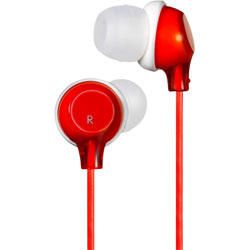 JVC HA-FX22 Clear Colour Stereo In Ear Headphones Red