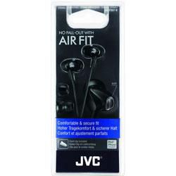 JVC HAFX67 Air Fit In Ear Canal Type Comfort Mp3 Portable Audio Headphones Black