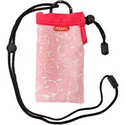 Carry Gadget Case Bag iPod Mp3 Camera Mobile Phone Pink