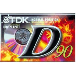 TDK 90 Min Minute Audio Recording Tape Normal Position