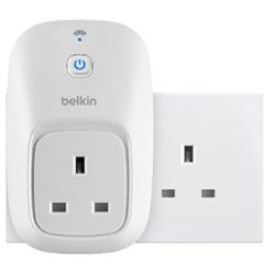 Belkin F7C027 Wifi WeMo Home Automation Mains Plug Switch iPhone App Control New
