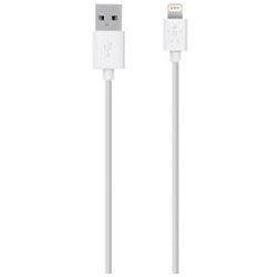 Belkin F8J023BT2M USB iPad 4G iPhone 5 Charging Lightning Cable 1.2m Long White
