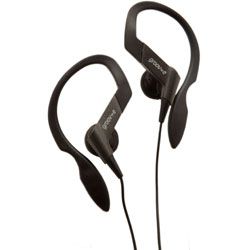 Groov-e Sport Clip On Water Resistant Headphones Black