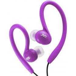 JVC HAEBX85 Sports In Ear Clip-on Mp3 Headphones Violet