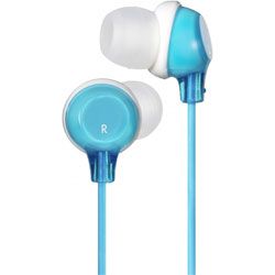 JVC HA-FX22 Clear Colour Stereo In Ear Headphones Blue