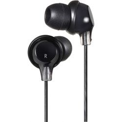 JVC HA-FX22 Clear Colour Stereo In Ear Headphones Black