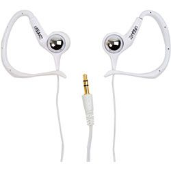 Urbanz Hooky Clip On Ear Sports iPod Headphones - White