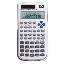 Hewlett Packard HP10S Two Line Scientific Calculator