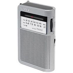 Sony ICFS22 Handy Size Mini Pocket Micro AM/FM Radio
