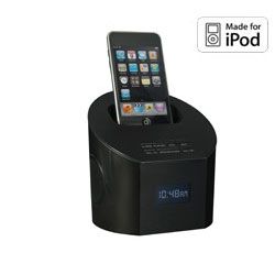 Lava Clock Radio for iPod Dock 4w Speakers LCD Display