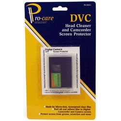 DVC Head Cleaner Camcorder Video Screen Protector