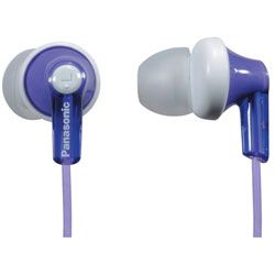 Panasonic RPHJE120 Ergofit In Ear Headphones - Violet