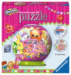 Ravensburger 12176 Shopkins 72 Piece Three Dimensional Childrens Jigsaw Puzzle