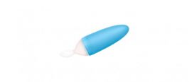 Boon B10124 'Squirt' Revolutionary Silicone Baby Food Dispensing Spoon Green New