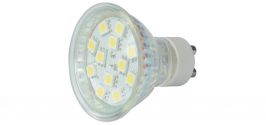LYYT 159.011UK NonDimmable 1.5w Cool White 6000K GU10 12 SMD LED Light Bulb Lamp