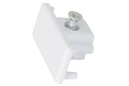 Fluxia 156.288 Connection & Installation End Cap Accessories in White Colour