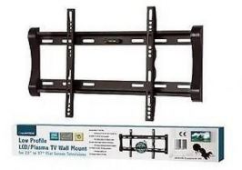 Lloytron T311S VESA 75 100 200 Black LCD Plasma TV Wall Mount Static 23