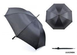 KS Brands UU0256 30 Inch 190 Taslon 8 Panel Unisex Golf Umbrella In Black - New