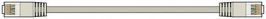 AV:Link 111.032 RJ45 Connector Crossover Network Patch Cable 2.0m Length - Cream