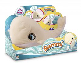 Club Petz 94598 Eyes and Mouth Move Blu Blu Friends Sammi the Whale - Multi