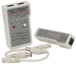 Mercury 710.285 Multi Network Cable Tester All Network and BNC Cables Suitable
