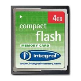 Integral 4GB Compact Flash Memory Card