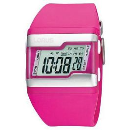 Lorus Women's Pink Resin Watch R2387EX9