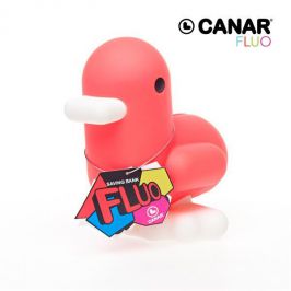 Dhink Dhink266-24 Canar 16cm Moneybox (Saving Bank) FLUO Series - Fluo Orange