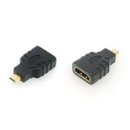 Lloytron A2011 Male Micro-HDMI to Female HDMI Adaptor Connector Gold Plated New