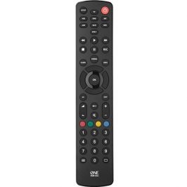 One for All URC1280 Contour Universal Combines 8 in 1 Remote Control - Black